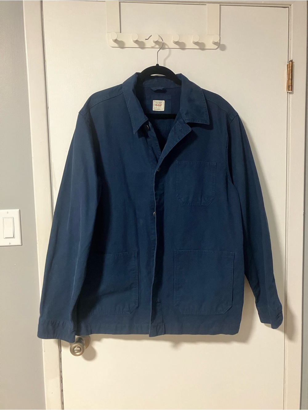 Old Navy Navy Blue Military-Style Field Jacket